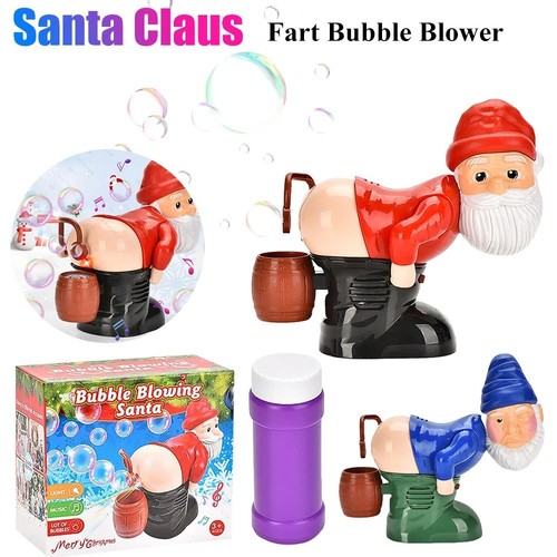 Santa claus fart bubble - santa,