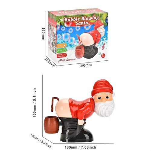 Santa claus fart - fart, bubble