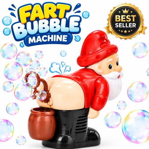 Santa claus fart bubble - santa,