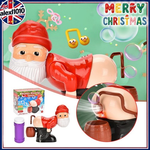 Automatic santa claus bubble - santa,
