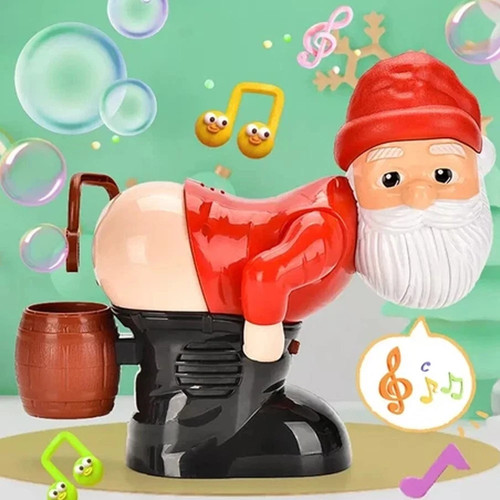 Santa claus fart bubble - santa,