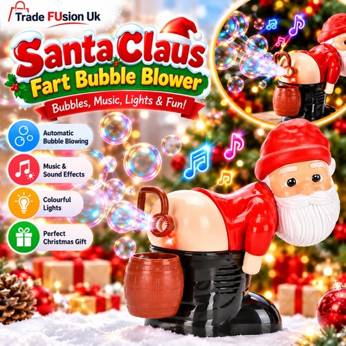 Santa claus fart bubble - claus,