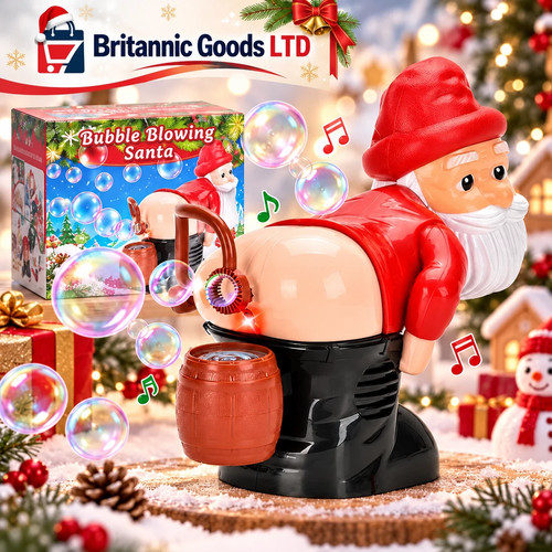 Christmas santa fart - christmas,