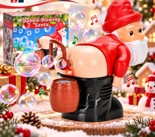 Santa claus fart bubble - claus,