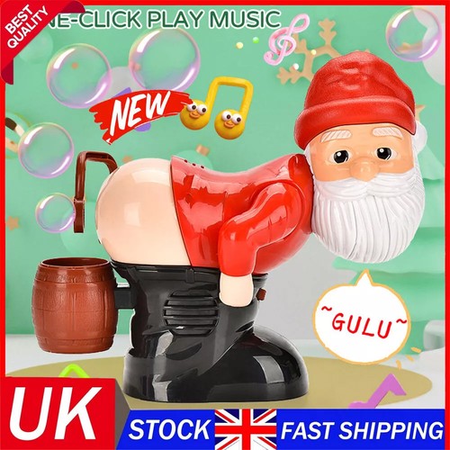 Santa claus fart bubble - santa,