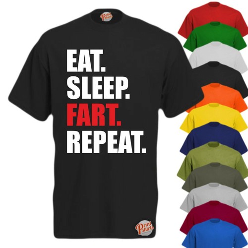 Eat sleep fart repeat mens - eat,
