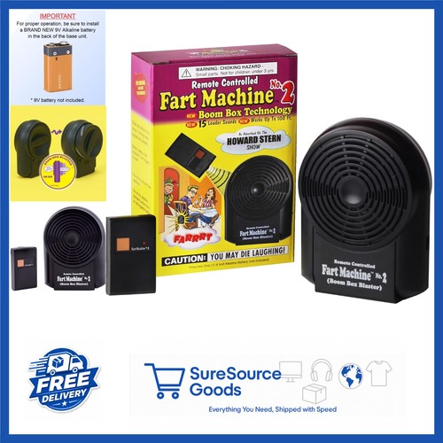 Remote fart machine with boom - remote,