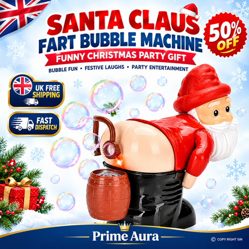 Santa claus fart bubble - claus,