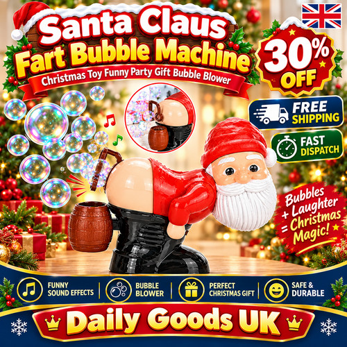 Santa claus fart - fart, bubble